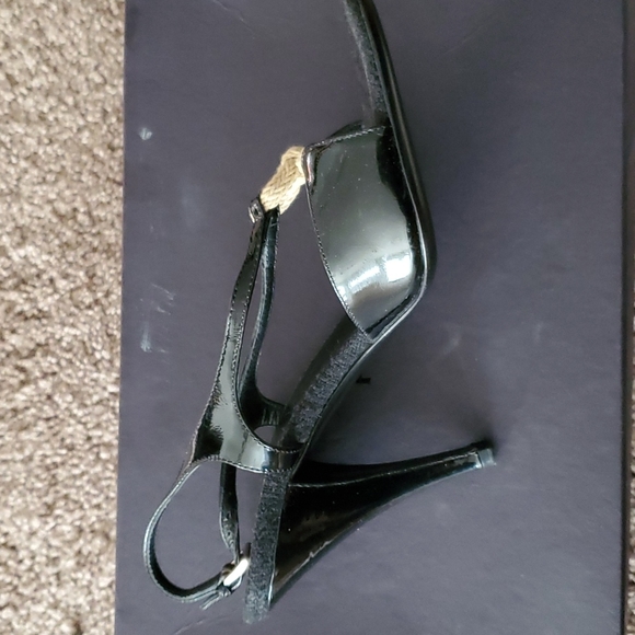 Prada Patent Leather Sandal AUTHENTIC - Picture 2 of 3
